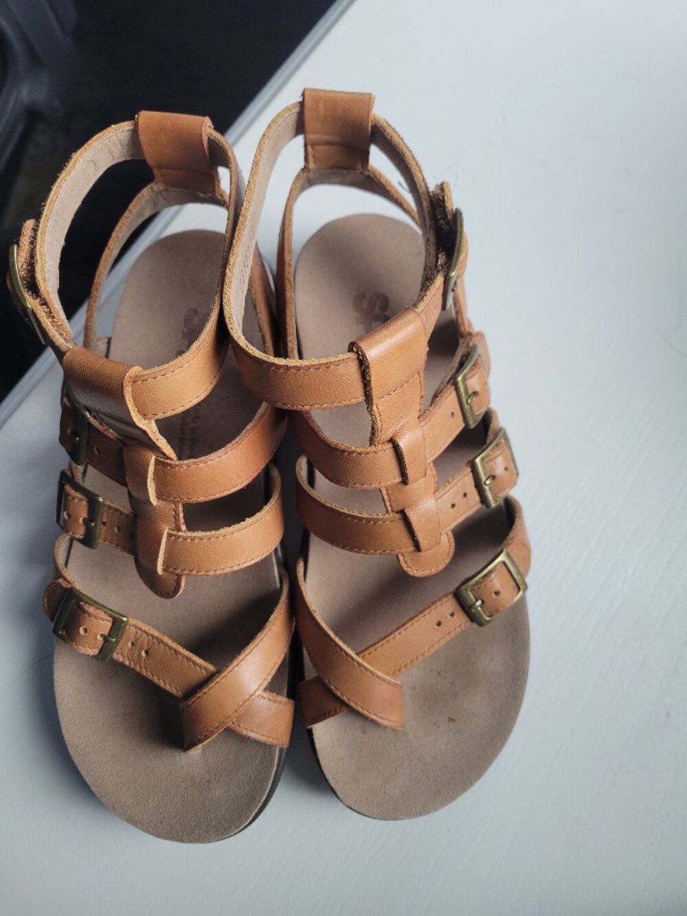Aria Gladiator Sandal 6.5 WIDE